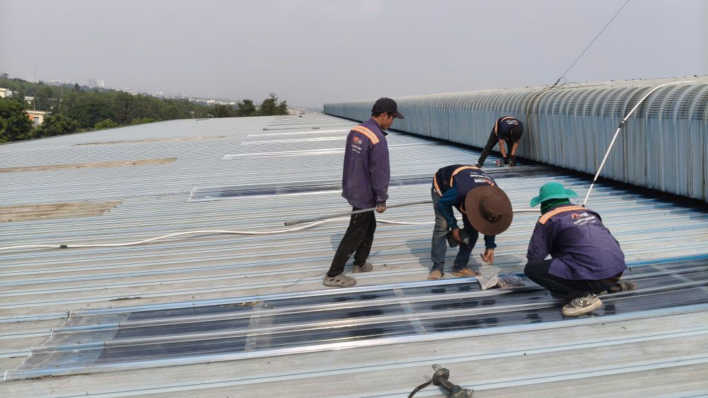 Chống dột mái tôn nhà xưởng