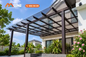 Thi Công Mái Kính Tại TP.HCM | MCONS