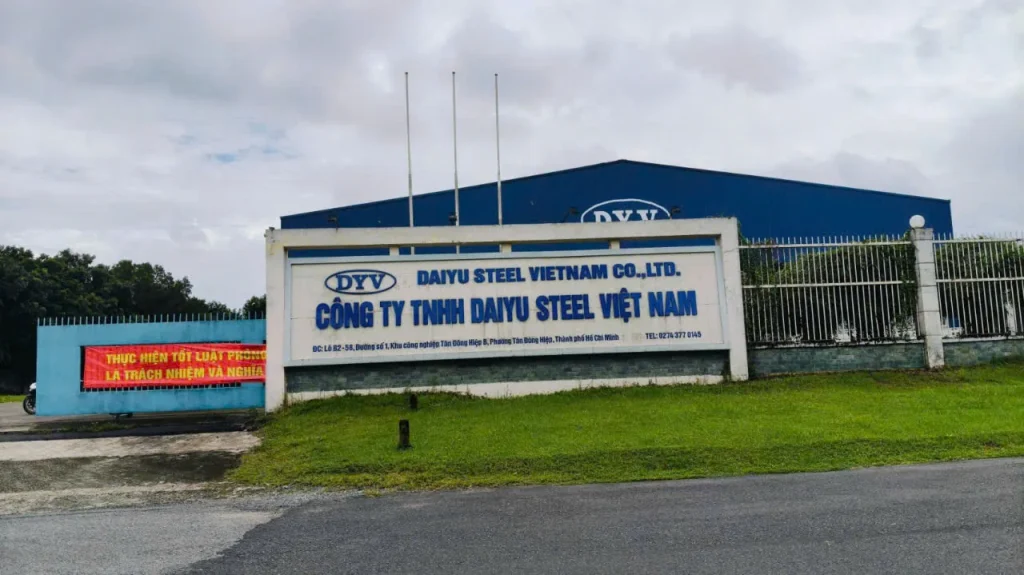 Thay Tôn Lấy Sáng Composite Nhà Xưởng Công Ty DAIYU STEEL VIỆT NAM | MCONS